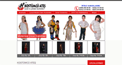 Desktop Screenshot of kostumcuates.com
