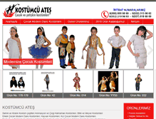 Tablet Screenshot of kostumcuates.com